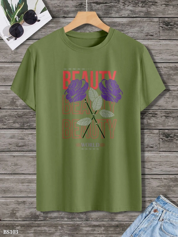 Cotton Blend Men's Tshirts - La Palma, L