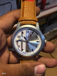Fastrack Leather Belt Watch  - Black, Free Size