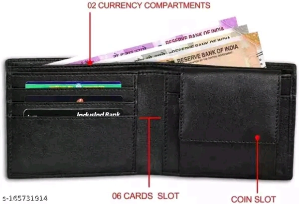  jeans wallet For Men - Black