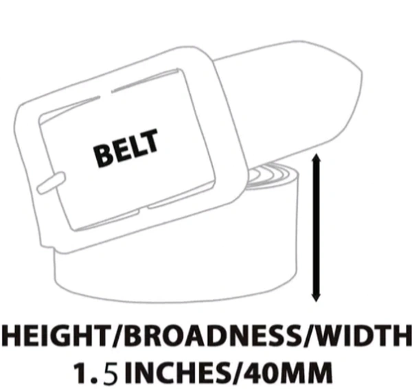 Stylish Mens Belt Combo - Black, Free Size