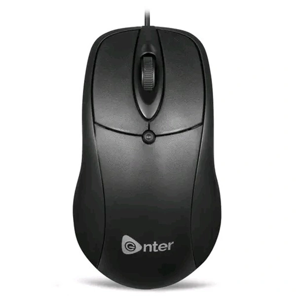 Eternal Wired Optical Mouse - Black