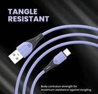 Portronics Konnect Way Type C Charge  - Heliotrope