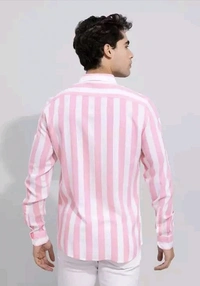 Solid Cotton Striped Shirts - Carissma, XXL