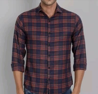W&n Yarn Dyed Check Shirt - Red, XL