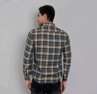 W&n Yarn Dyed Check Shirt - Pine Green, XL