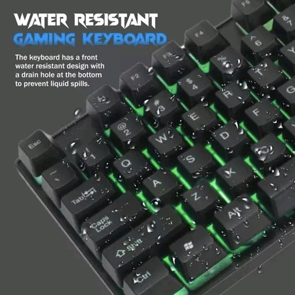 RPM Euro Games Wired Gaming Keyboard With RGB Backlit 