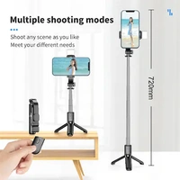 Slefie stick Bluetooth selfie Aluminum wireless Bluetooth Extendable Selfie Stick with Tripod Stand Remote  