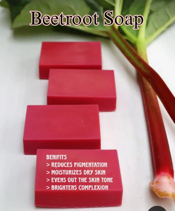Puvi Organic Cosmetics Beetroot Soap