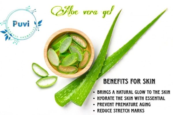 Aloe vera gel - Chartreuse