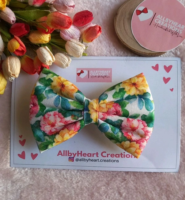 FLORAL BASIC BOWS  - BOLD BEAUTY