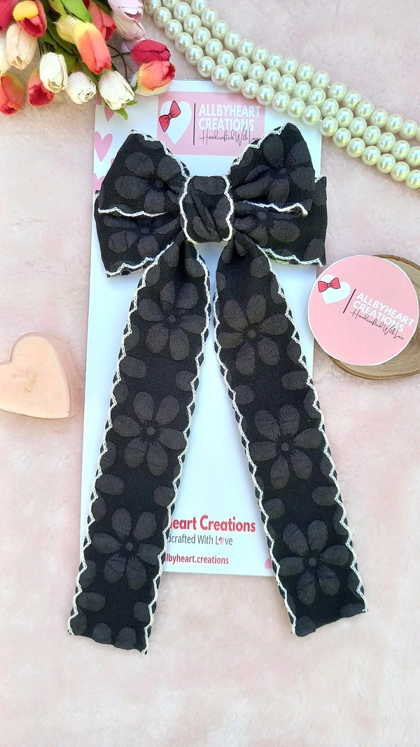K POP BOW  - BLACK