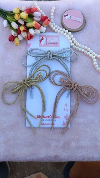 SPARKLE & SHINE BOW  - GOLDEN