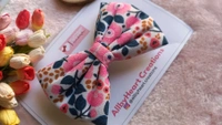 FLORAL BASIC BOWS  - PINK FLORA