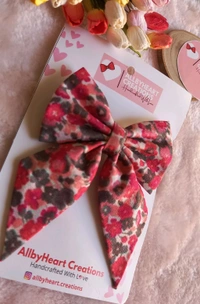 PIG TAIL BOWS - MUDDY HUES