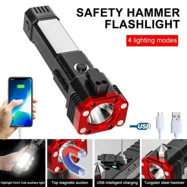 Hammer Torch Light  - Black