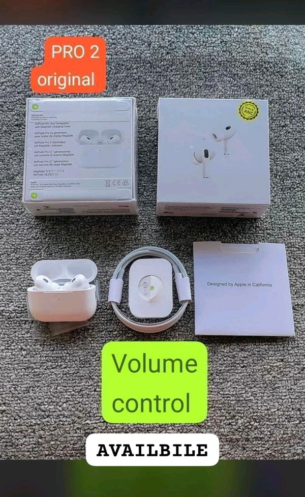 Air Pods Pro 2 100% ANC WORKING  - White