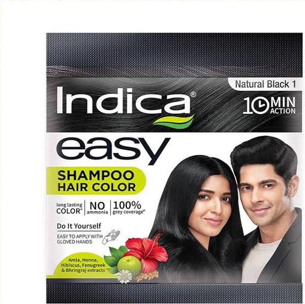 Indica Hair Colour - Black, 5gm