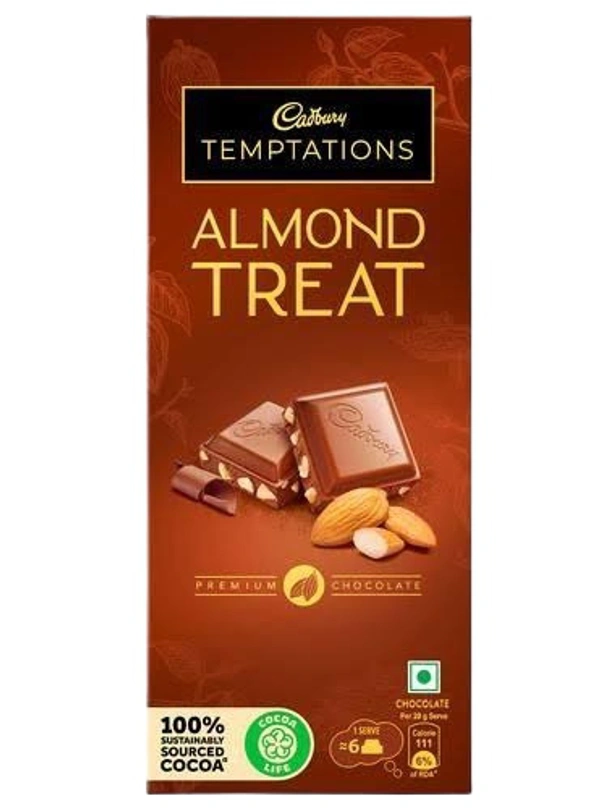 Cadbury Temptations Almond Treat - 72gm