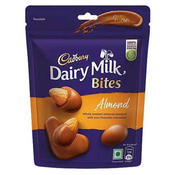 Cadbury Dairy Milk Bites Almond - 40gm