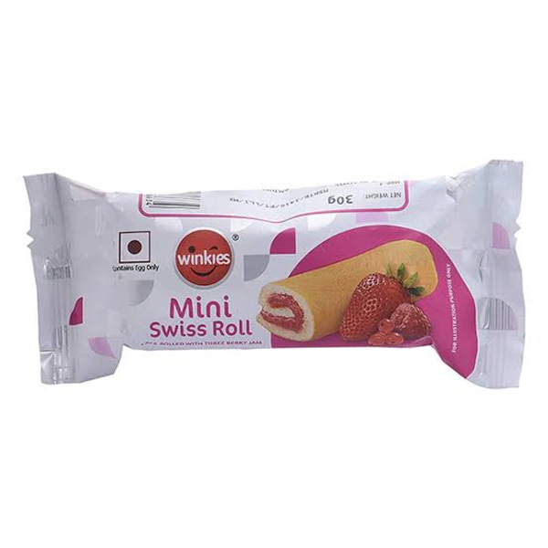 Winkies Mini Swiss Roll - 25gm