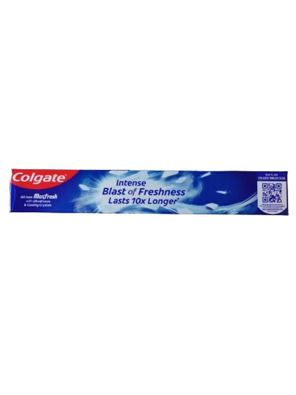 Colgate Max Fresh Blue Gel - 70gm + 21gm Free = 91gm