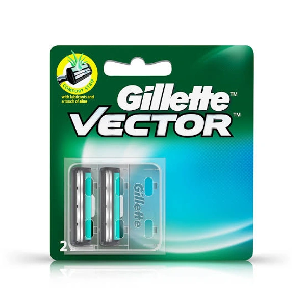 Gillette Vector+ Cartridges - 2N Cartridges