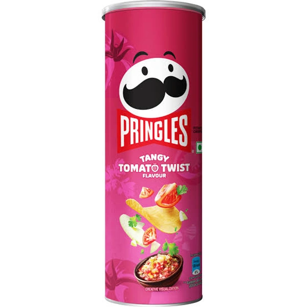 Pringles Tangy Tomato Twist - 102gm
