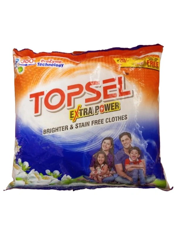 Topsel Extra Power Washing Powder - 800gm