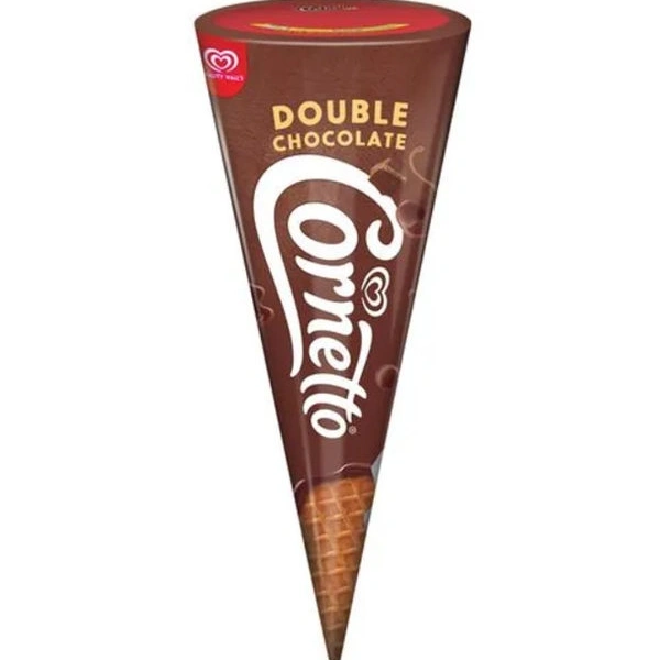 Kwality Wall's Double Chocolate Cornetto