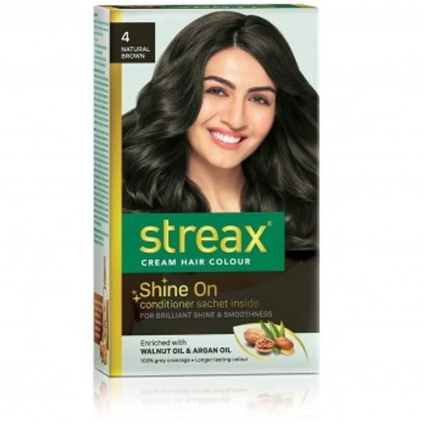Streax Cream Hair Colour - 25gm + 25ml