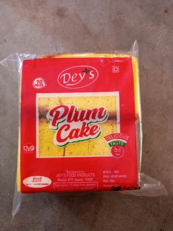 Plum Cake - 10 Pcs
