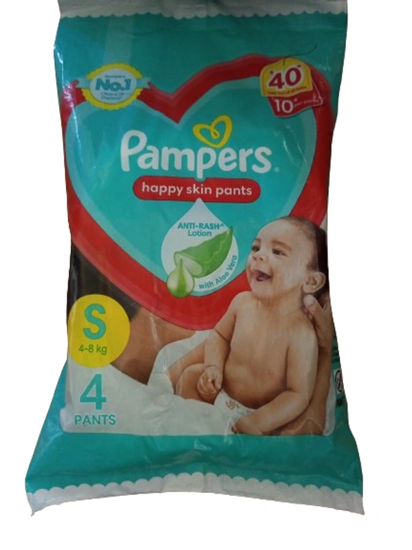Pampers - S, 4 Pants