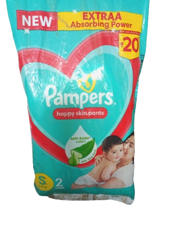 Pampers - S, 2 Pants