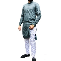 Shandaar Wears  Men Printed Maroon Kurta - 40