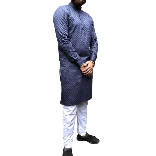 Shandaar Wears  Men Printed Maroon Kurta - 40
