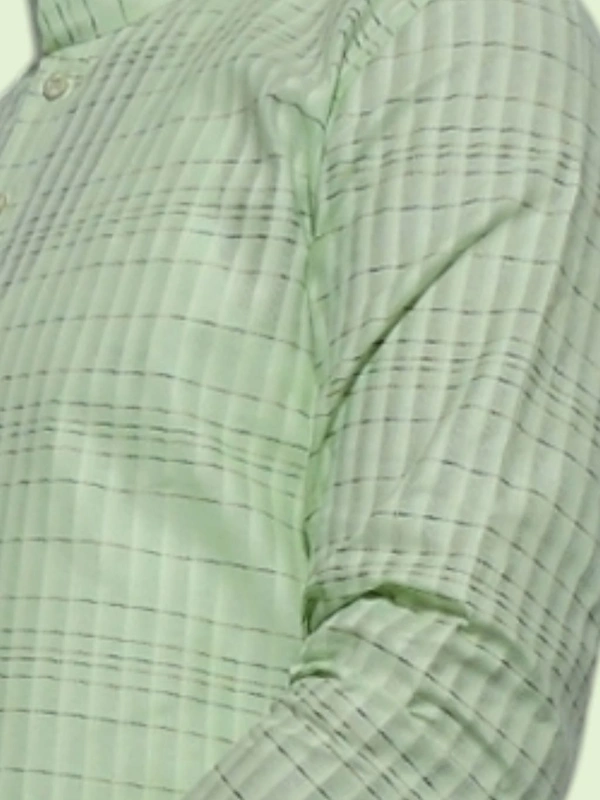Shandaar Wears Men's Kurta Schist Green Self  SW-40 - 36