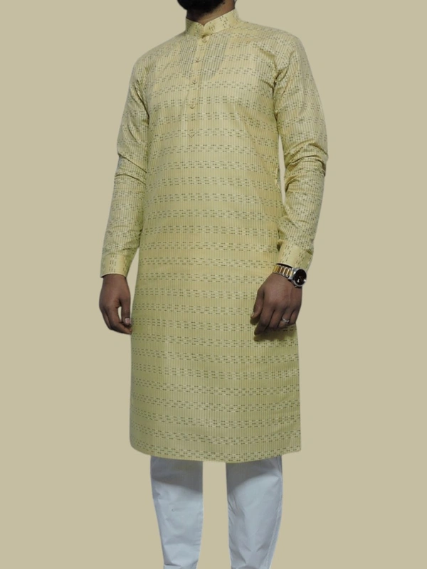 Shandaar Wears Men's Kurta Grullo Self 38 - 44