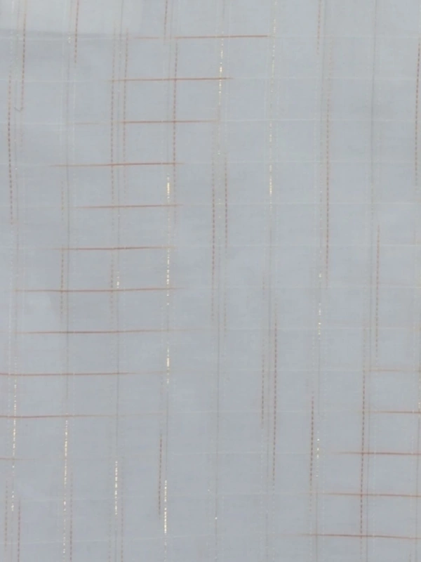 Shandaar Wears Fabric Cotton White Self SW-33 - 1 Meter