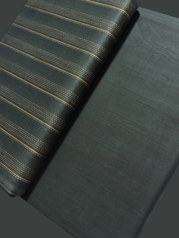 Shandaar Wears  Fabric Cotton Kai Green Self Maching  SW-49 - Kurta Fabrics, 0.25 Meter