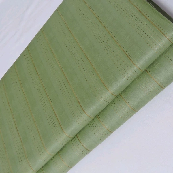 Shandaar Wears  Fabric Cotton Ghiya Green Self SW-67 - 0.25 Meter