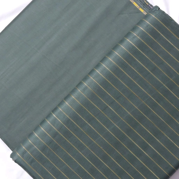 Shandaar Wears  Fabric Cotton Kai Green Self Maching  SW-70 - Kurta Fabrics, 1 Meter