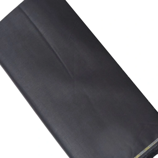 Shandaar Wears  Fabric Cotton Black Self Maching  SW-71 - Kurta Fabrics, 0.25 Meter