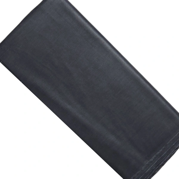 Shandaar Wears  Fabric Cotton Black Self Maching SW-78 - Pajama Fabric, 0.25 Meter