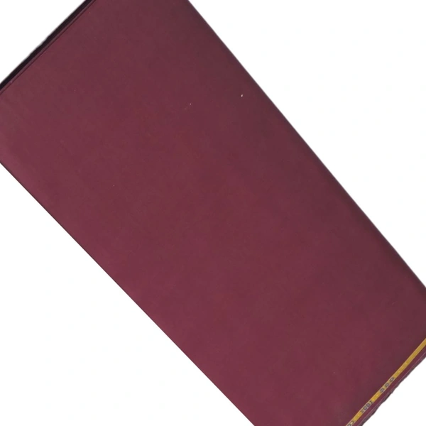 Shandaar Wears  Fabric Cotton Maroon Self Maching SW-80 - Pajama Fabric, 0.25 Meter