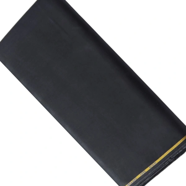 Shandaar Wears  Fabric Cotton Black Self Maching SW-81 - Pajama Fabric, 1 Meter