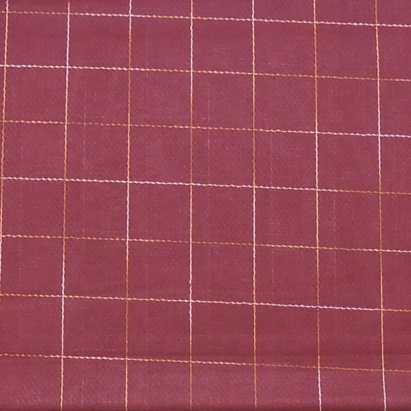 Shandaar Wears  Fabric Cotton Maroon Self Maching SW-87 - Kurta Fabrics, 0.25 Meter