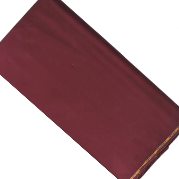 Shandaar Wears  Fabric Cotton Maroon Self Maching SW-87 - Pajama Fabric, 0.25 Meter