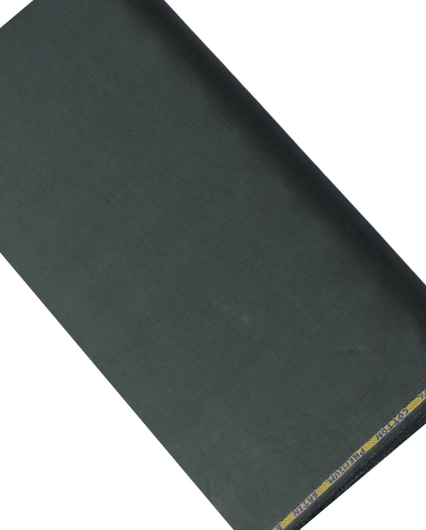 Shandaar Wears  Fabric Cotton Kai Green Self Maching SW-89 - Pajama Fabric, 0.25 Meter