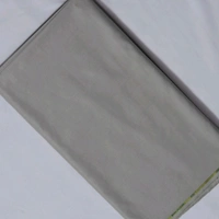 Shandaar Wears  Fabric Cotton Blend Light Grey Plain Giza SW-98 - 0.25 Meter