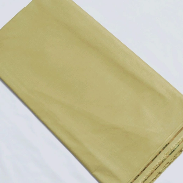 Shandaar Wears  Fabric Cotton Blend Gimblet Plain Giza SW-103 - 1 Meter